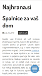 Mobile Screenshot of najhrana.si